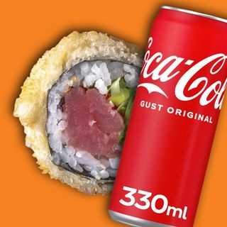 Combo: Futomaki spicy tuna (5 buc) + Coca Cola 330ml