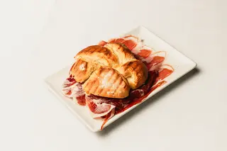 Planchadito de pernil ibèric de gla