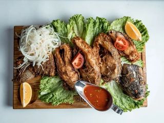 Жареная рыба (1000г)