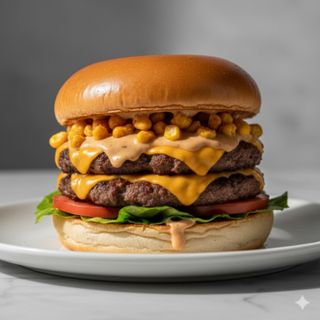Hamburguesa Cheddar Smash