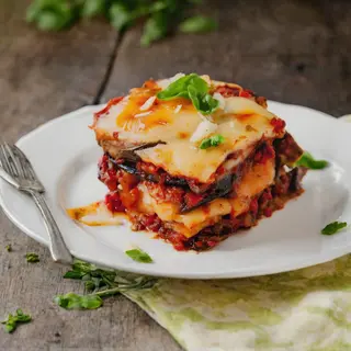 Mille Feuille De Poulet À La Parmigiana