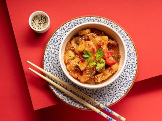 Курка в апельсиновому соусі