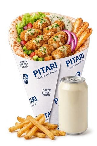 Pita Poulet Crunchy Menu