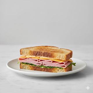 Sándwich De Jamón Y Queso