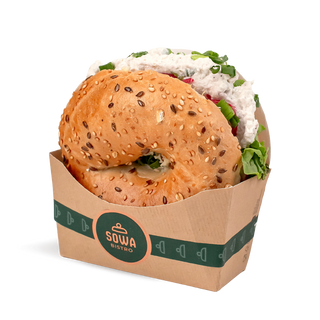 Bajgiel z twarożkiem