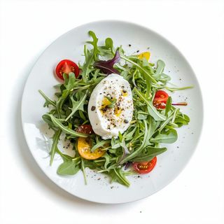 Ensalada Mixta Y Burrata