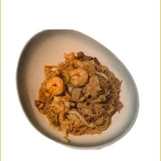 Fideo chino especial de la casa