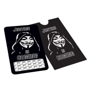 Grinder Tarjeta Anonymous