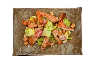 Салат "Цезарь с курицей"