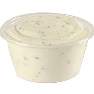 Tarrina Salsa Yogurt Vegana.-