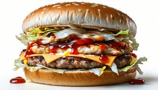 Burger tower