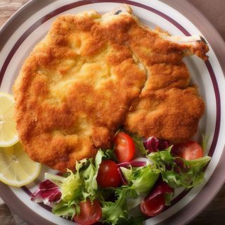 Milanesa de Ternera con Patatas Fritas