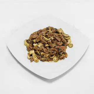 61. Ternera con Champiñones