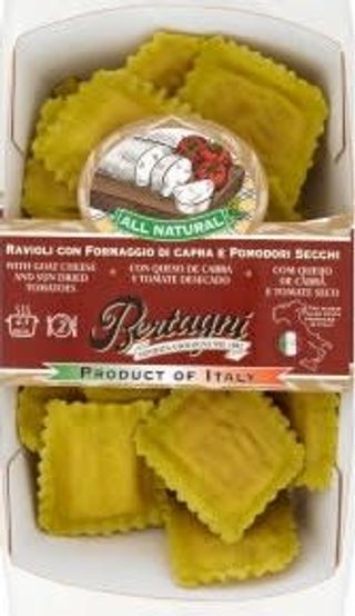 Ravioli z kozim serem i suszonymi pomidorami