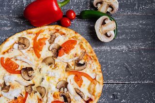 Грибная пицца (25 см.)