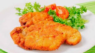 Plat Escalope Pané