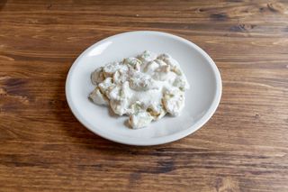 Pansoti della tradizione in salsa di noci