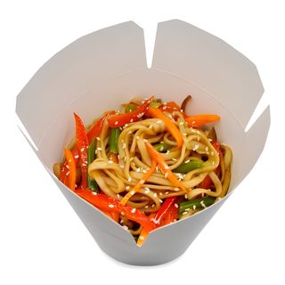 Вок лапша с овощами