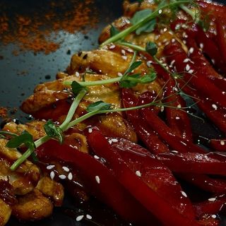 Курица терияки 