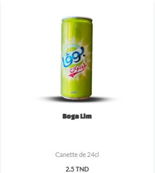 Boga - Lim  ( 24cl ) Canette