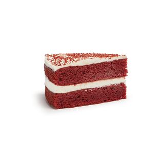 Red velvet porción
