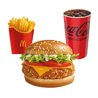 McZestaw Veggie Burger
