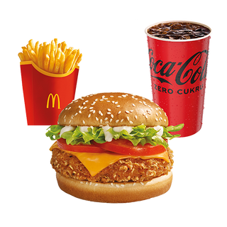 McZestaw Veggie Burger