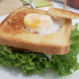 Sándwich Vegetal Huevo Frito