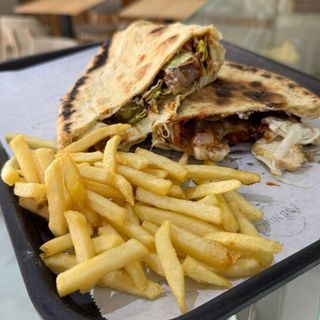 Makloub Poulet Champignons à la crème