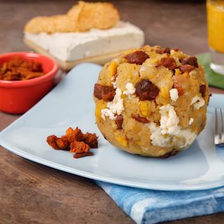 Bolón de chicharrón (maiale)