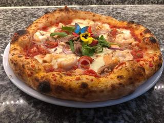 Salmone e gamberetti - gigante