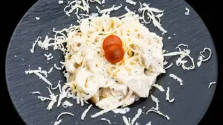 Al fredo di polo pasta