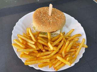 Hamburguesa Doble Pollo