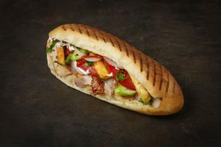 Հավի շաուրմա հացով