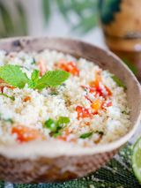 Salade d’attiéké                                