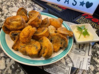 Champiñones Empanados