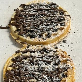 Waffle Nutella Oreo Crunch