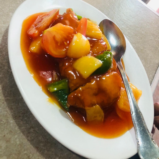 Pollo Con Salsa Agridulce