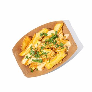 Картопляні діпи з плавленим чеддером та зеленню