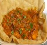 Garlic Mushrooms Poori