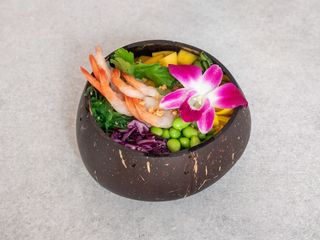 Poke Bowl Krewetka sriracha-majo