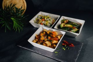 Panierowany kurczak w sosie słodko-pikantny 440g