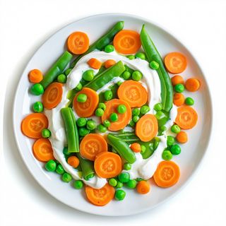 Ensalada De Verduras Con Mayonesa