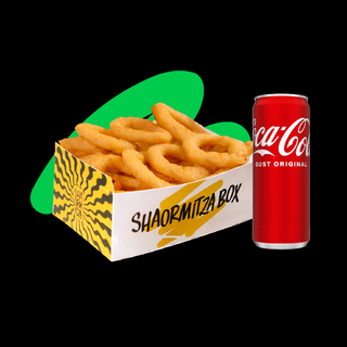 Onion Rings Box + Coca-Cola