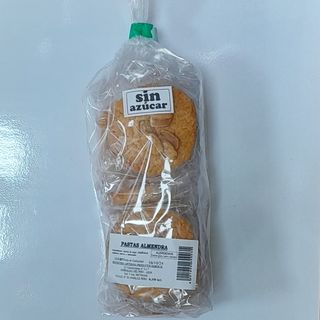 Pastas almendra sin azúcar. 