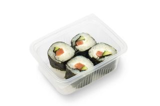 Роллы с горбушей (4 шт.)