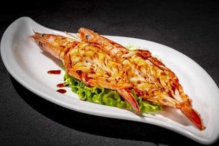 113. Gamberoni alla piastra - 3 pezzi