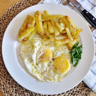 Two Eggs And Fries