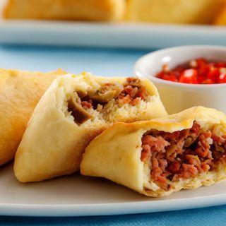 Calabresa com Queijo Assado