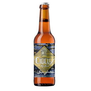 Cerveza Cibeles sin gluten (33 cl.)